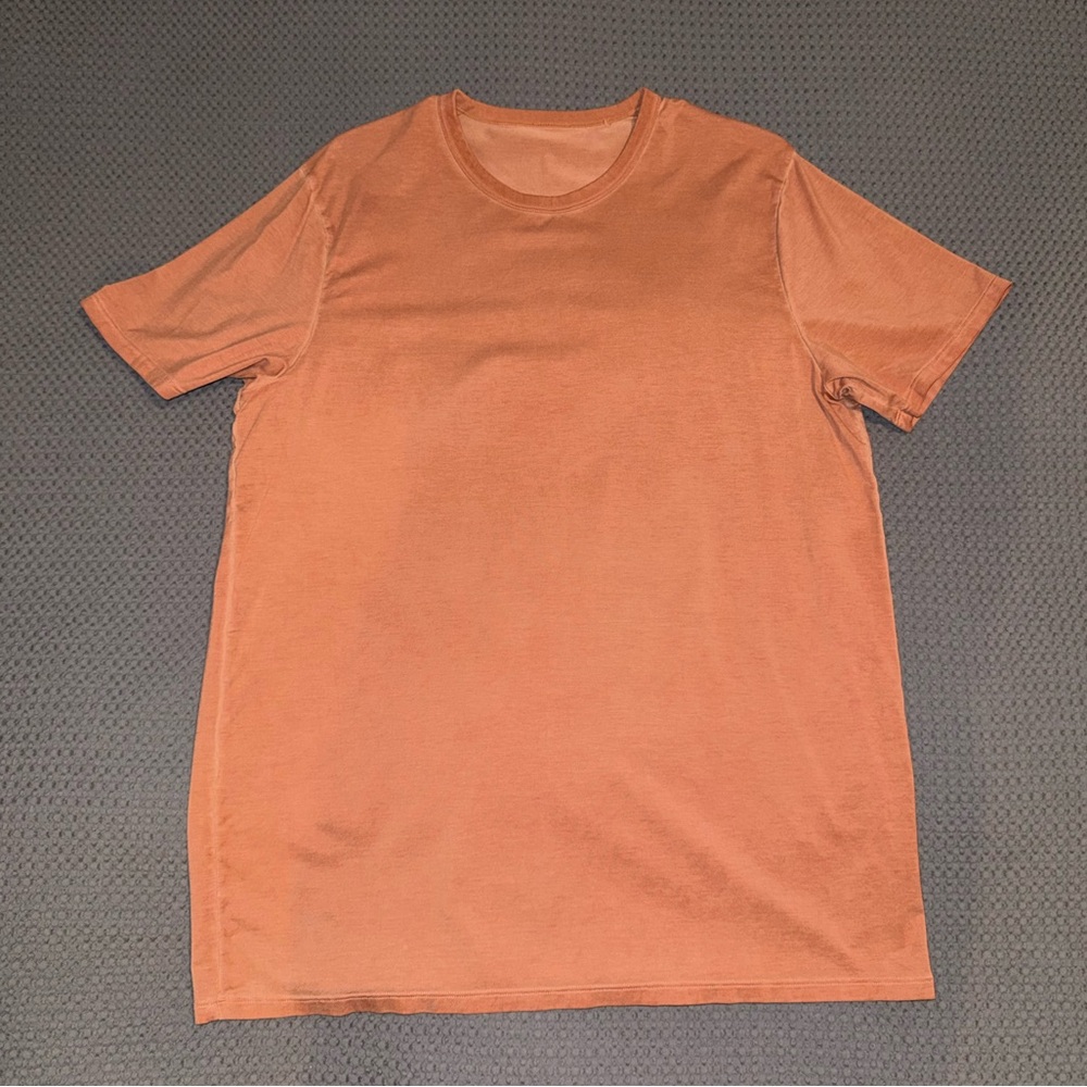 Lululemon Orange Short Sleeve Tee